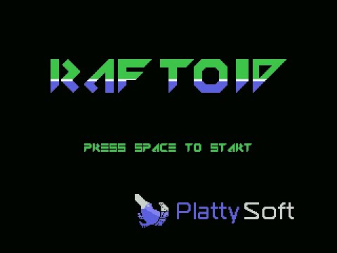 Raftoid (2020, MSX, Platty Soft)