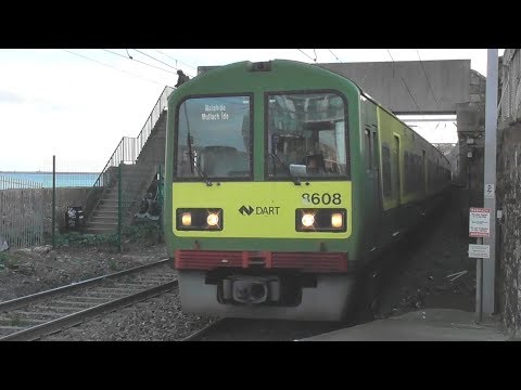 Irish Rail 8500 Class Dart Train 8608 - Blackrock Station, Dublin