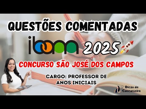 IBAM 2025 Questions - São José dos Campos Exam (Portuguese)