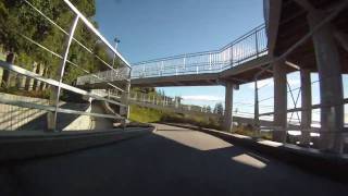 preview picture of video 'Luge Rotorua Ride - Scenic Track in HD'