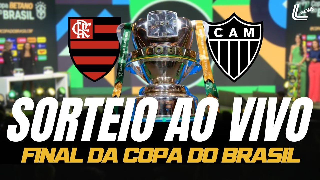 SORTEIO DA COPA DO BRASIL AO VIVO! ACOMPANHE O SORTEIO DOS MANDOS DE CAMPO DA COPA DO BRASIL 2024!
