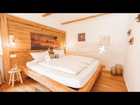 Eichen-Chalet im Chalet WaldHäusl in Heiligenblut am Großglockner privater Whirlpool und Kaminofen