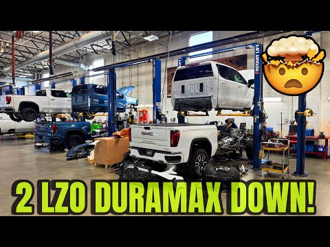 GM IS COOKED! 2 2025 LZO Duramax's Go Down For Different Issues!