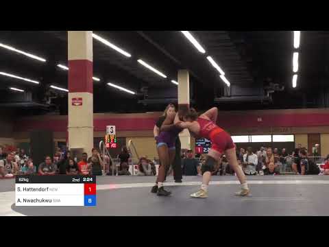 62 Kg Rr Rnd 2 - Skylar Hattendorf, New Hampshire Vs Adaugo Nwachukwu, Swamp Monsters Wrestling Cl