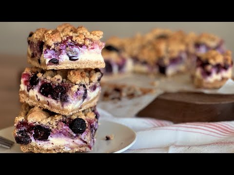 블루베리 치즈 크럼블 BLUEBERRY CHEESE CRUMBLE 만들기 쉽고 완벽한 조합