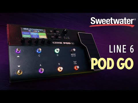 Line 6 POD Go Guitar Multi-effects Floor Processor Demo 🎸