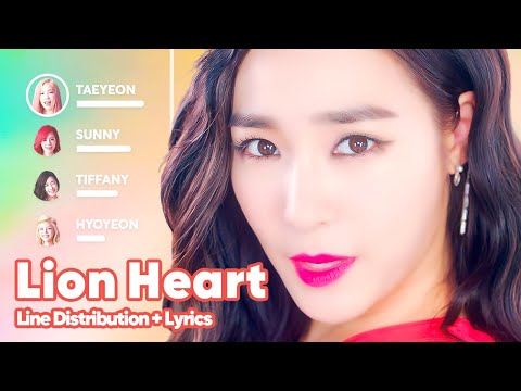 Girls' Generation - Lion Heart (Line Distribution + Lyrics Karaoke) PATREON REQUESTED