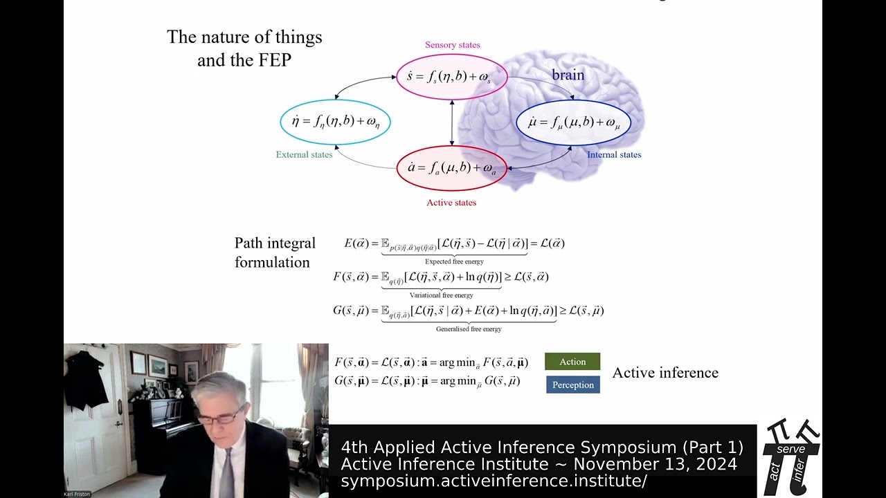 Livestream 058.2: "From pixels to planning: scale free active inference"