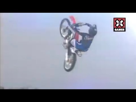 Ailo Gaup First Underflip At X, 2005 X Games Moto Best Trick Run 2