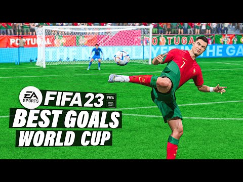 FIFA 23 | BEST GOALS WORLD CUP 2022 | 4K