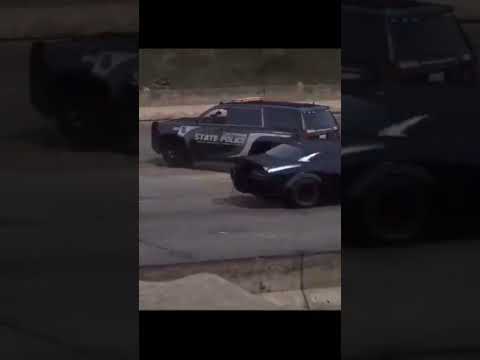 DODGE VS COP CAR 🤯😭#dodge #copchase #funk