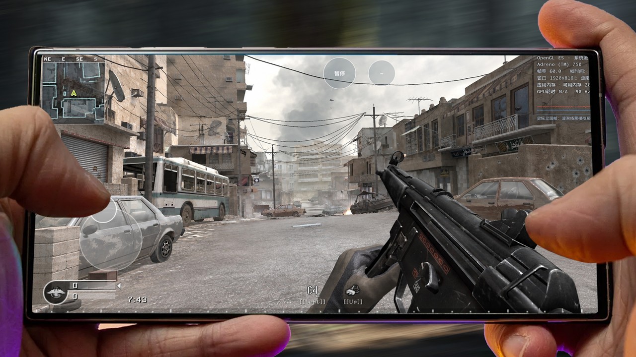 SAIU! Call Of Duty 4 Modern Warfare para ANDROID [RECOMP] - PRIMEIRA GAMEPLAY