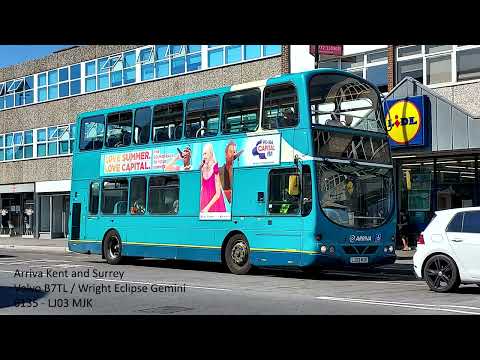 Loud ZF - Arriva Kent & Surrey Volvo B7TL / Eclipse Gemini 6135 (LJ03 MJK)
