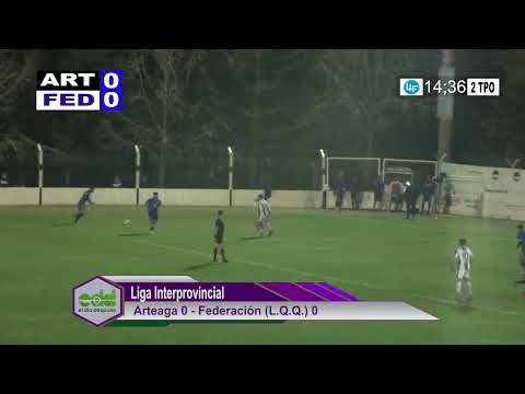 ARTEAGA 0 VS 0 FEDERACIÓN | Liga Interprovincial - Fecha 8