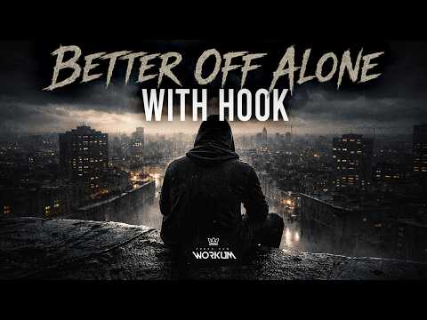 "Better Off Alone" (with hook) | Rap Instrumental | Sad Type Beat