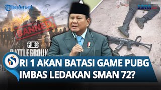 Presiden Prabowo bakal Batasi Game Online PUBG Imbas Ledakan di SMAN 72 Jakarta, Apa Alasannya?