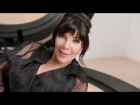 Kris Jenner in Giant MAC Studio Fix Powder Compact