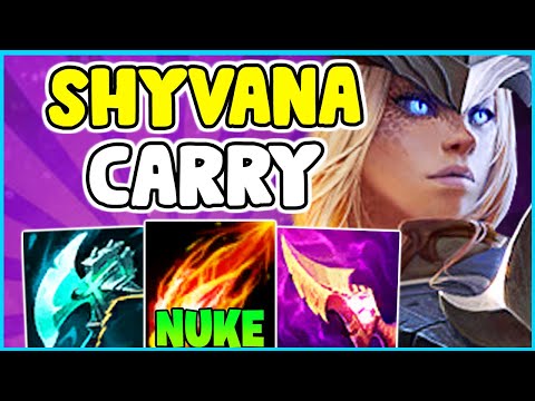 HOW TO PLAY SHYVANA JUNGLE & SOLO CARRY IN SEASON 11 | Shyvana Guide S11 - League Of Legends
