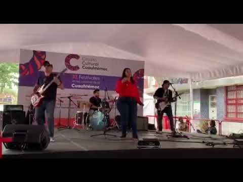 Vecina en Circuito Cultural Cuauhtémoc