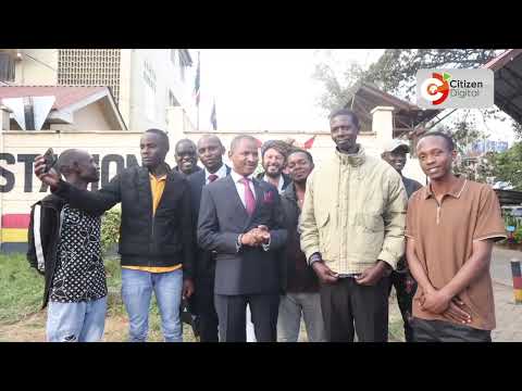 Babu Owino secures the release of protesters held at Nairobi Central, to represent them in court