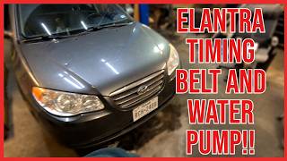Hyundai Elantra (2006-2012): Water Pump and Timing Belt Replacement!