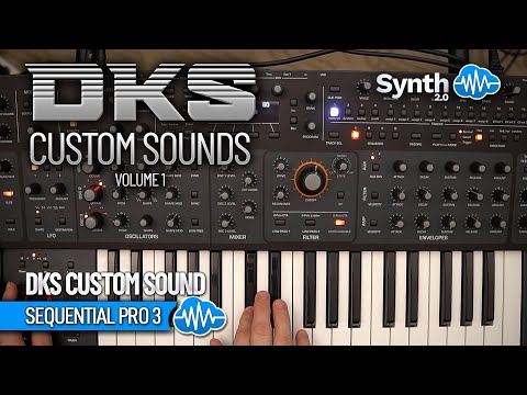 SCL456 - ( Bundle ) - DKS Custom Sounds Vol.1 + Analog Frontier - Sequential Pro 3 - Video Preview 2