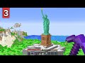 24 Hours To Build The Statue Of Liberty In Minecraft