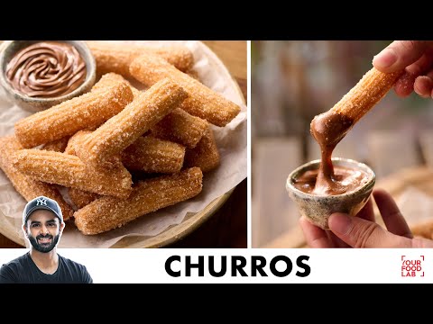 Eggless Churros Recipe | Perfect & Easy Churros | चुरोस बनाने का आसान तरीका | Chef Sanjyot Keer