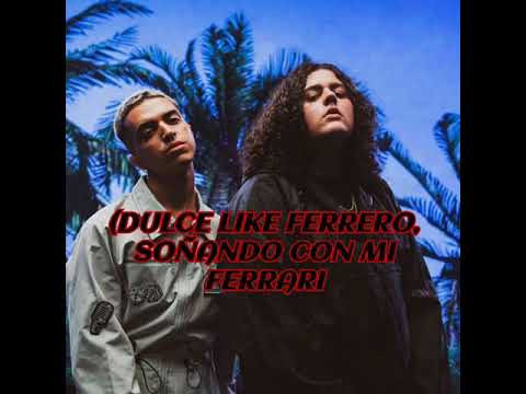 lil cake x flexo -  ferrero- (LETRA)