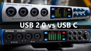 Video thumbnail for Presonus 1810 vs 1810c | What's the difference? Which one should I buy? Specs . USB 2.0 or USB-C $ by speaknsee