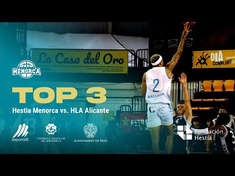 𝐓𝐎𝐏 𝟑 𝐂𝐎𝐩𝐢𝐳𝐳𝐚 LEB ORO | Jornada 11: Hestia Menorca 57-76 HLA Alicante