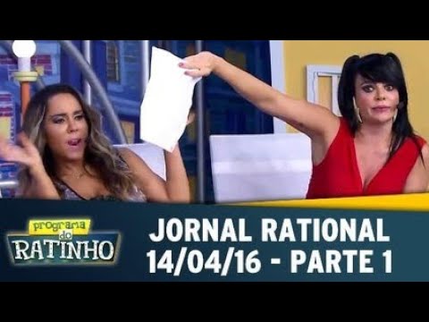 Programa Do Ratinho | Jornal Rational - (14/04/2016) - Parte 01