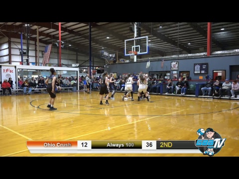 Ohio Crush vs. Always 100 Elite - 6th Grade Semi Final - GBA LIVE - 5th Annual GBA Flyer Classic