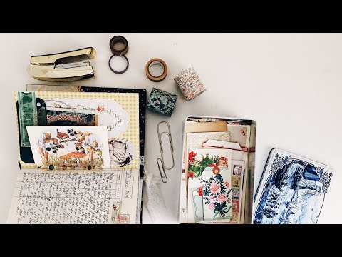 Easy Junk Journal Page Ideas BORDERS 