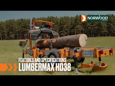 Features and Specifications | The Ultimate Portable Sawmill | LumberMax HD38 Portable Sawmill