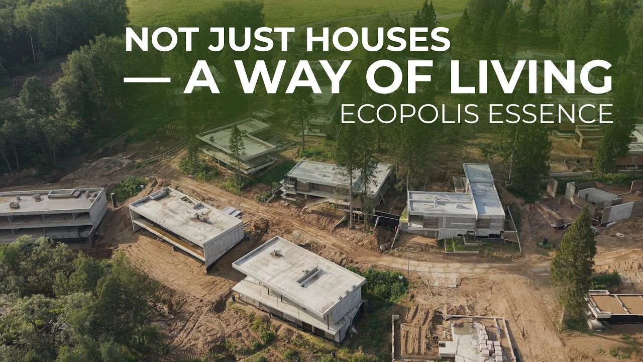 Ecopolis ESSENCE | Sustainable Architecture for a&nbsp;Modern Cottage Community