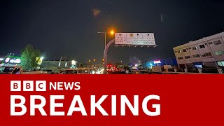 Download lagu Iran launches missiles at US bases in Qatar and Iraq, state media reports | BBC News mp3