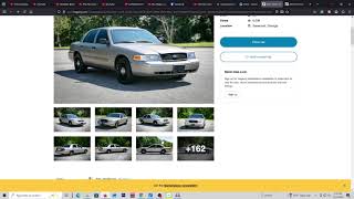 LIVE Auction Drama! Watching 2 Ford Crown Vic Police Interceptors Go Under the Hammer (Hagerty)