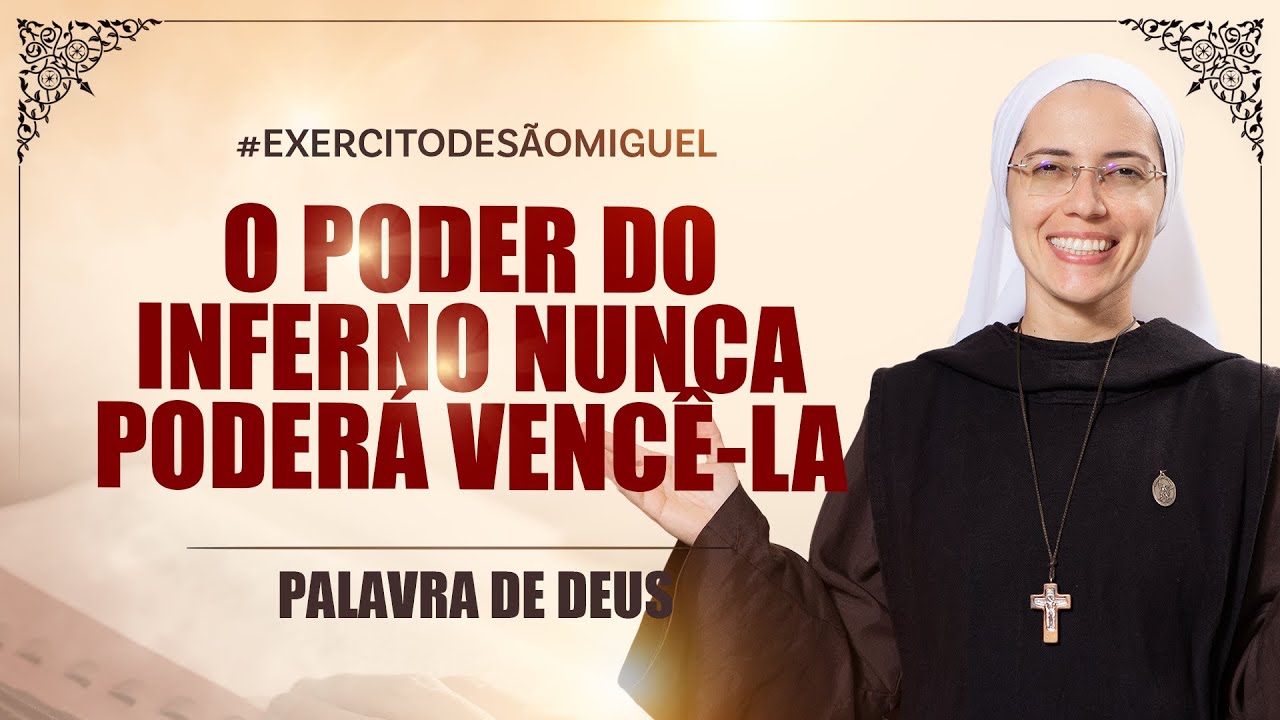 O poder do inferno nunca poderá vencê-la (Mt 16, 13-19) Palavra de Deus #679 |02/07| Instituto Hesed