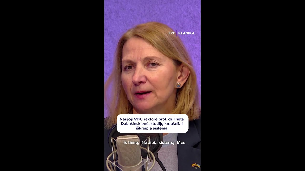 Naujoji VDU rektorė: studijų krepšeliai iškreipia sistemą