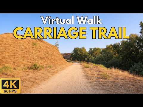 4K Treadmill Virtual Walk – Carriage Trail at San Timoteo | 20-Min Quick Workout Scenic POV Walk