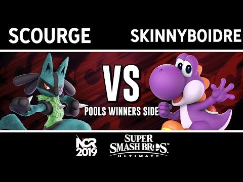 NCR 2019 SSBU - Scourge (Lucario) Vs. Skinnyboidre (Yoshi) - Pools Winners Side