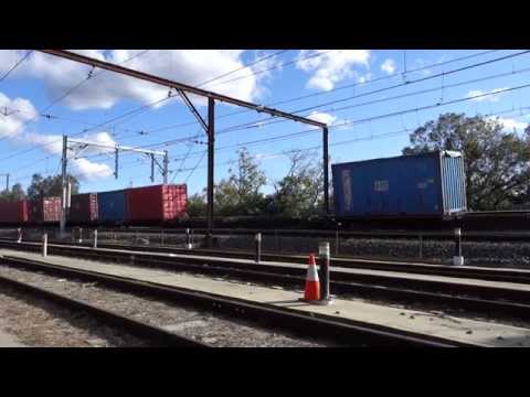 Extra Pacific National freight 4SB1 and SSR101 light engine - 15/7/15