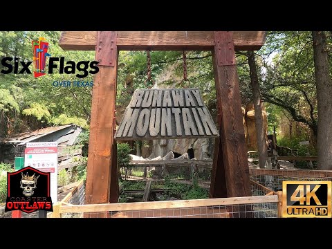 On-ride point of view of Runaway Mountain