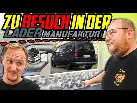 VW T5 mit Porsche TURBO Motor! - Zu Besuch in der LADERMANUFAKTUR! - Flo zeigt sein NEUES Auto!