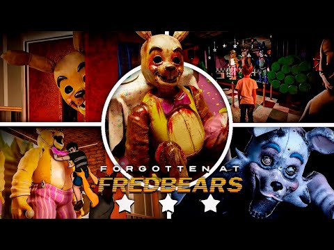 Forgotten At Fredbear's - All Endings & All Cutscenes