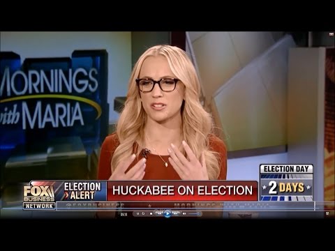 11-06-16 Kat Timpf on Mornings with Maria - Mike Huckabee's Election Analysis