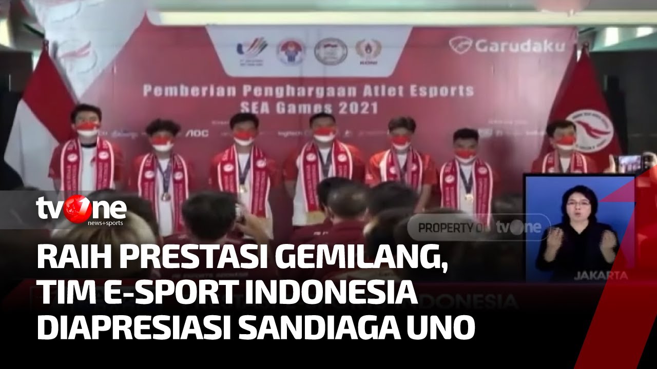 Menparekraf Apresiasi Prestasi Tim E-Sport Indonesia di Sea Games 2021 | Kabar Pagi tvOne