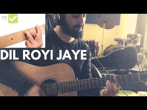 Dil Royi Jaye : De De Pyaar De I Guitar chords/Guitar Tutorial