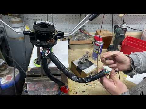 Maserati Khamsin  Vitaloni Combination switch after repairs test